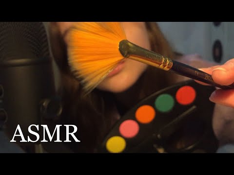 ASMR painting you face (roleplay)