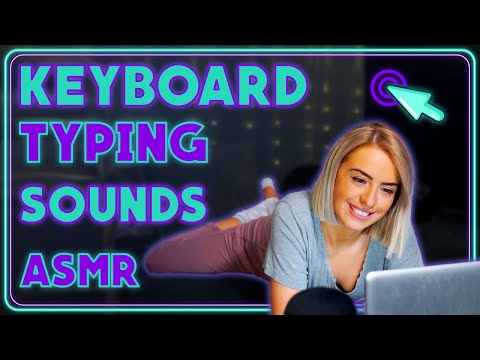 [ASMR] Typing Sounds | Keyboard Sounds | Study with me | Clicking!!