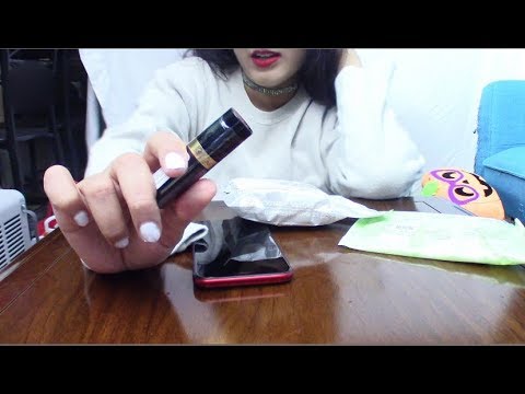 ASMR Lipstick Application With Kissing Sounds (3Dio Mic) Soft Spoken