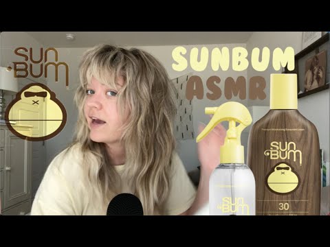 asmr sun bum favorites & fails 🌞🥥🍌 (hair products, sunscreen, lip care)