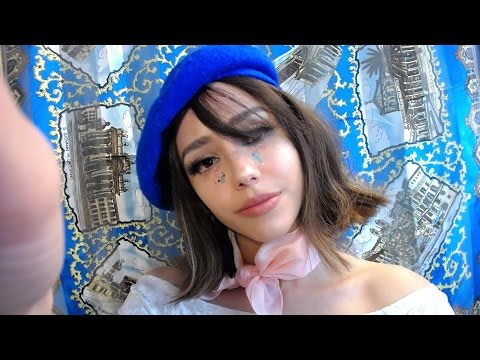 ASMR crybaby gives you a scalp/hair brushing massage + hair trim ꒰˘̩̩̩⌣˘̩̩̩๑꒱♡