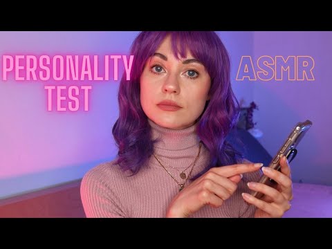 ASMR | Du machst einen Persönlichkeits-Test 🧐 + Kerzen Unboxing 😍 RP Deutsch/German | Немецкий АСМР