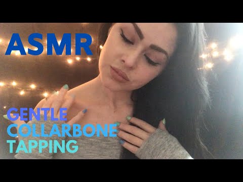 Calming Collarbone Tapping ASMR for Sleep and Relaxation (No Talking)