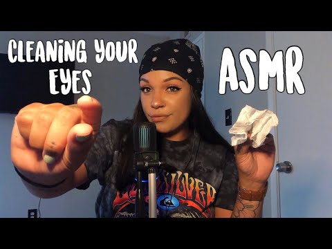 ASMR- Cleaning Your Eyes