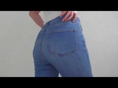 ASMR aggressive scratching jeans FABRIC SOUNDS