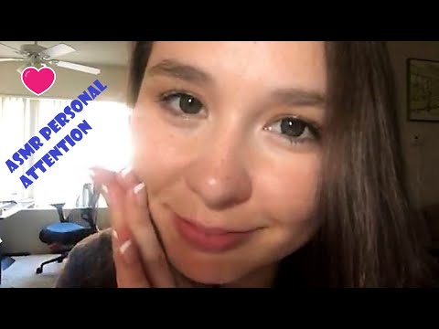 ASMR Up Close Personal Attention, let me take care of you