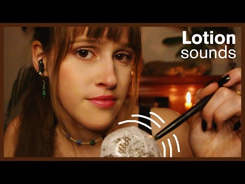 ASMR | LOTION sounds on mic [german whispered | deutsch]