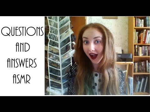 200th Video! Questions and Answers (and a competition) ASMR