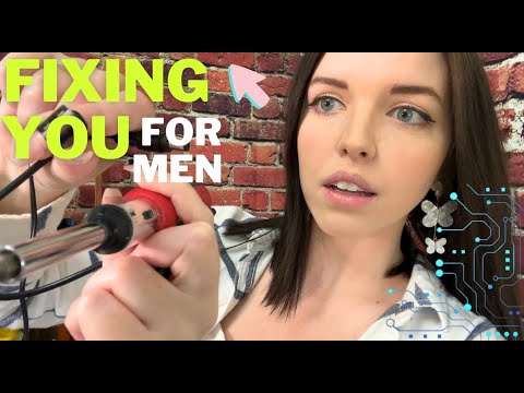 ASMR Fixing You 💻| Soft Spoken Roleplay, Layered Sounds, ASMR for Men, Computer Malfunction 🛠