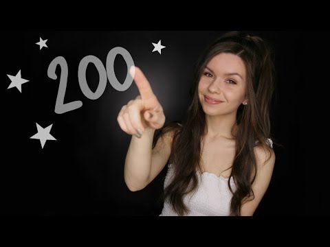 ASMR - Countdown to Sleep ⭐️ Close Up Whispering with Hand Movements/Tracing