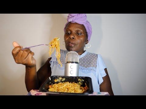 💔Love Will Make You Do Crazy Things | Teriyaki Noodles ASMR Eating Sounds