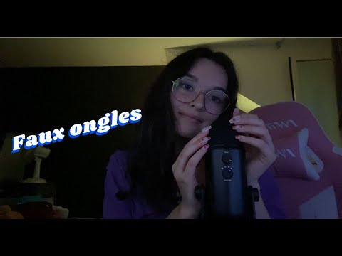 ASMR | faux ongles 💅🏼