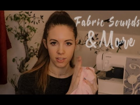 Fabric & Sewing Store ASMR Roleplay - Fabric Sounds, Tapping, Crinkles etc.