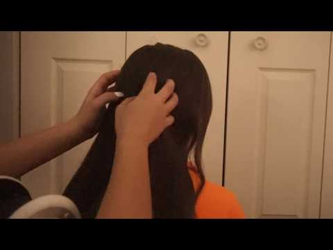 ASMR Hair Playing & Brushing w/JuliaxBabee | Lily Whispers ASMR