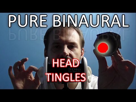 Binaural ASMR using 3Dio Free Space Ears with No Talking/No Whispering for sleep