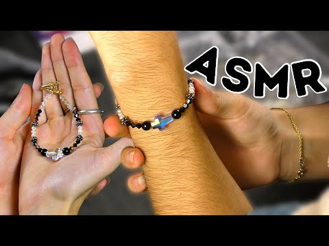 ASMR || relaxing bracelet creation