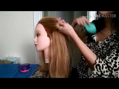 Asmr- Hairstyling/ Brushing hair sounds