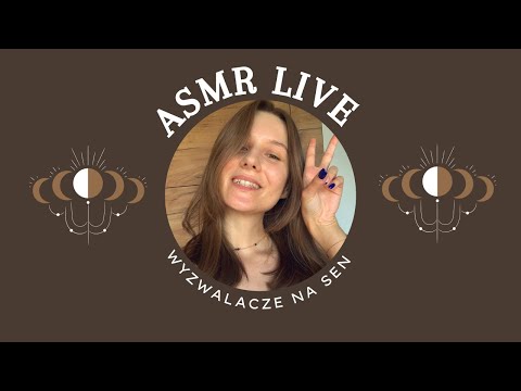 ASMR wieczorny LIVE #5 😴 (wyzwalacze & pogaduchy na sen) asmr po polsku 🌙