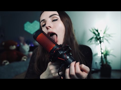 ASMR Mouth Sounds And Ear Licking