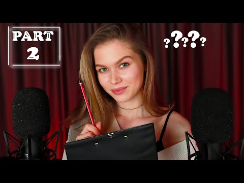 ASMR Asking You More Personal Questions #2