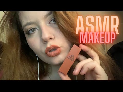 ASMR | Doing my Makeup💄❤️ ( Close-up )