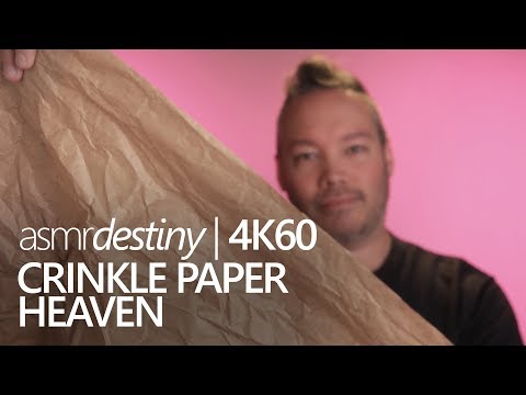 ASMR | Crinkle Paper Heaven (4K60)