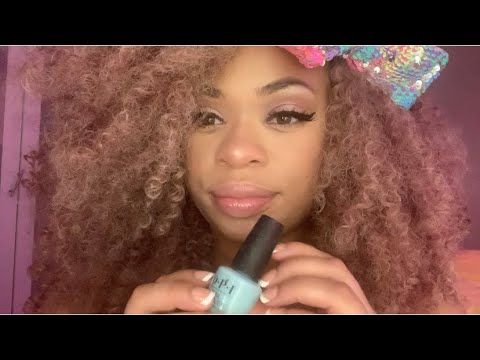 Asmr: painting your nails ❤️