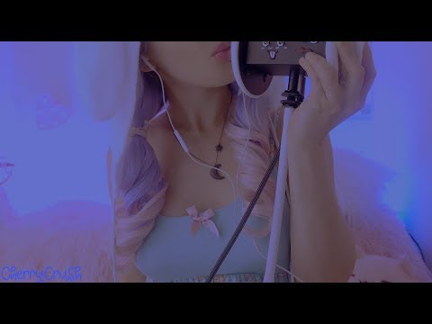 ASMR Kissing you to sleep zZzz // Sticky tapping & more