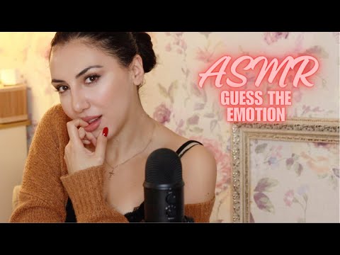 ASMR Can You Guess The Emotion ? 😁 🙄 😉 😒 Ear to Ear Whispering Facts About Feelings