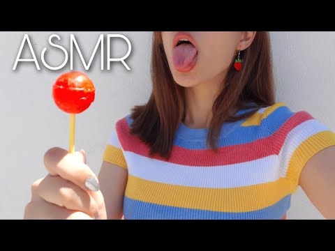 Asmr comiendo paleta | ASMR LOLLIPOP | Mouth sounds