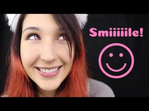 ASMR - SMILE SOUNDS ~ The Happiest Mouth Sound | +Whispers ~