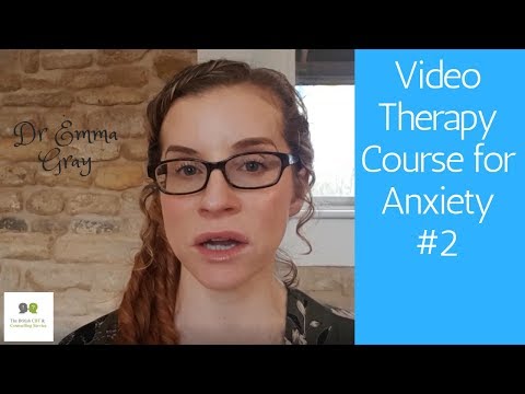 Video Therapy Course for Anxiety #2