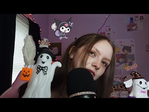 ASMR | this or that?! halloween edition 🎃♡👻 (whispering, tapping, etc.)