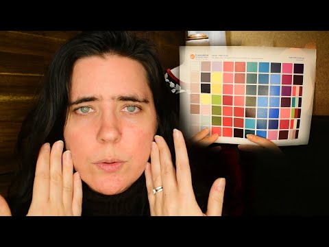 ASMR Your Own Seasonal Color Analysis Session Role Play