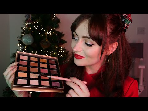 ASMR Christmas Spa - Beauty & Hair Personal Attention Roleplay