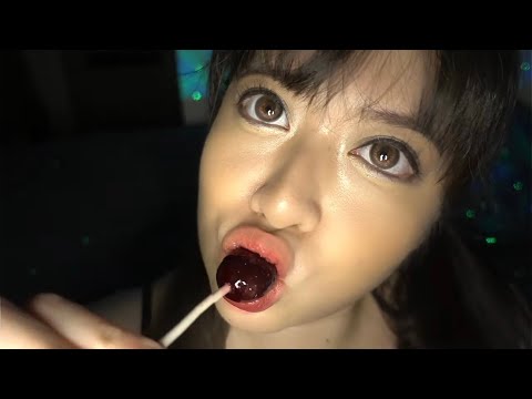 【ASMR】Up-Close Lollipop Eating~Intense Mouth Sounds~