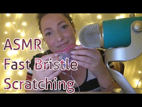 ASMR Fast Bristle Scratching