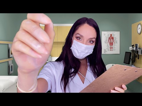 ASMR - Cranial Nerve Exam Roleplay | Glove Sounds | Personal Attention