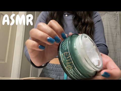 ASMR | Fast tapping random selfcare products