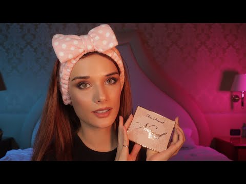 ASMR Makeup , Personal Attention Role Play , Face Touching , Sleep , Relaxation , Soft Spoken