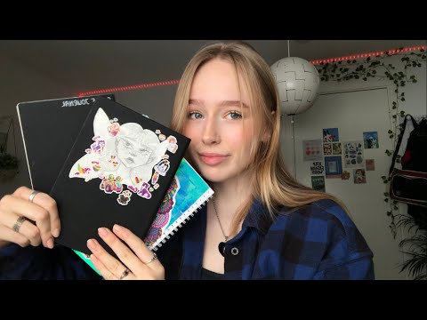 ASMR notebook/journal collection pt.2 | show and tell 📓
