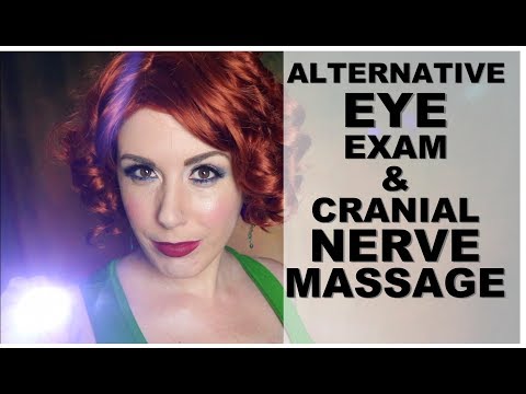 ASMR Medical Role Play: Alternative Eye Exam & Cranial Nerve Massage (+ Scalp Massage)