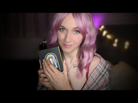 ASMR | May I Read Your Tarot During A Thunderstorm? ✨⛈️