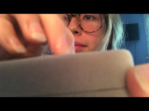 ASMR~ tapping on an assortment of boxes ✨