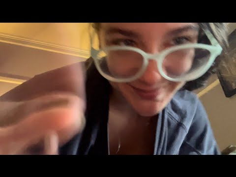 Asmr~ Fast Mouth & Hand Sounds, Fabric Scratching, Inaudible Whispers, Camera Tapping, Smoking..