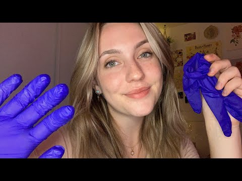 ASMR With Latex Gloves (sounds and visual triggers)