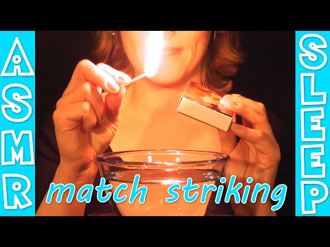 ASMR match striking 🔥