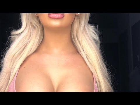 ASMR - mouth sounds, tapping, whispering, and brushing