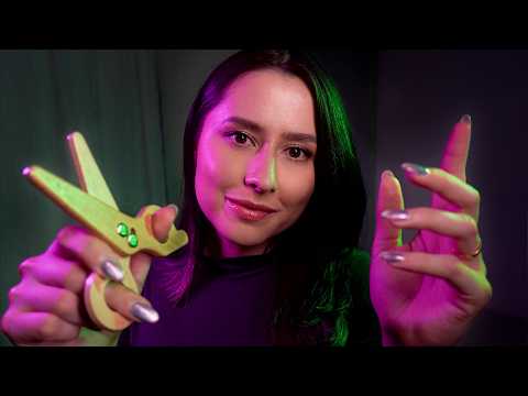 ASMR Plucking negative energies ✨ hand movements, jellyfish, mouth sounds, whisper, inaudible +