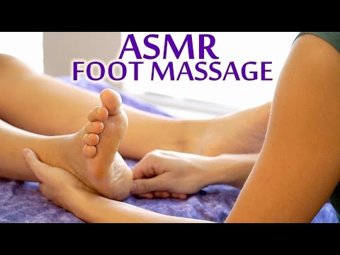👣 ASMR Massage - Foot Massage Technique For Women - Soft Spoken Meera Hoffman